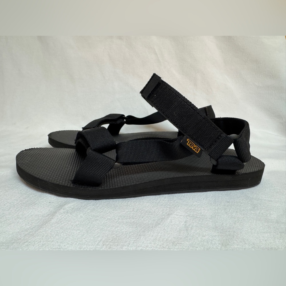 Teva Original Universal Sandals Black Sport Outdoor Hiking Adjustable Strap 11 - Picture 2 of 9